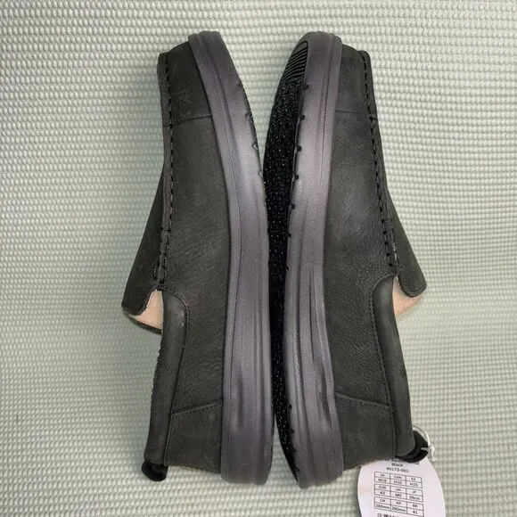 Hey Dude Wally Grip Moc Craft Leather Comfort Shoes Men’s Size 10 Slip On NEW