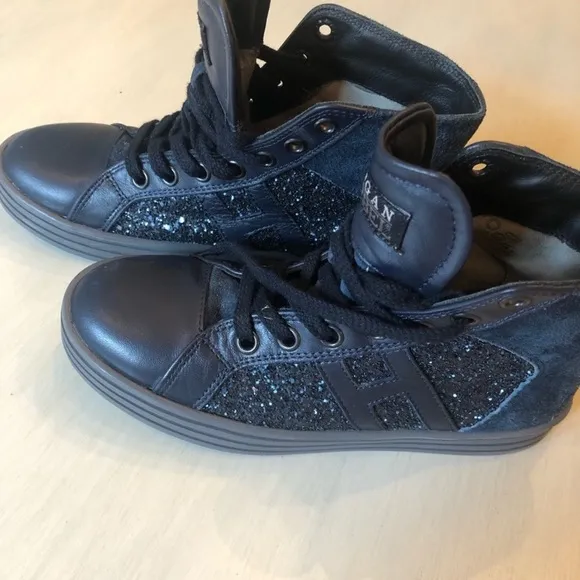 HOGAN Rebel high-top fancy shoes