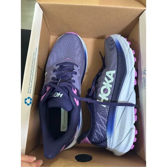 Hoka Challenger ATR 7 Meteor Night Sky All Terrain Running Shoes Sneakers 7.5