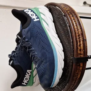 Hoka Clifton 7 Men's Blue / Green Running Shoes Size 11.5