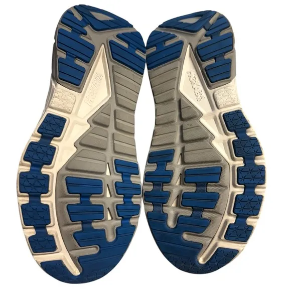 Hoka Gaviota 4 Blue Athletic Running Shoes Men’s 10D