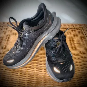 Hoka Kawana Training &amp; Running Shoes Black/Copper Sz 7.5