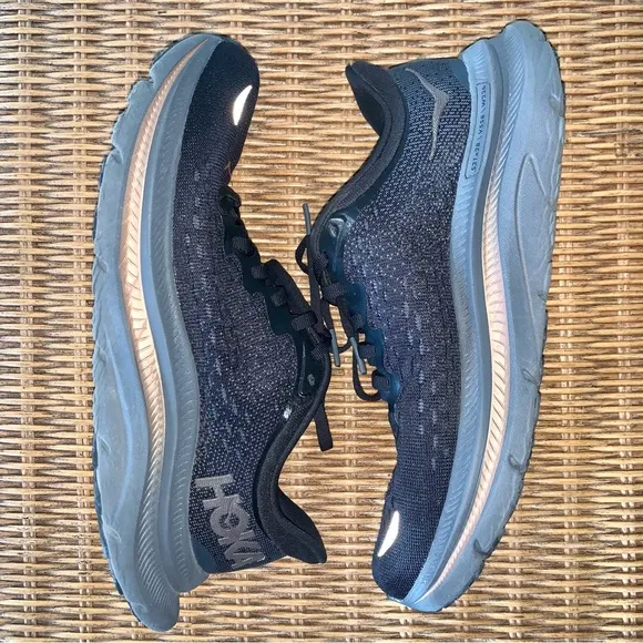 Hoka Kawana Training &amp; Running Shoes Black/Copper Sz 7.5