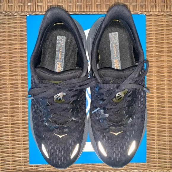 Hoka Kawana Training &amp; Running Shoes Black/Copper Sz 7.5