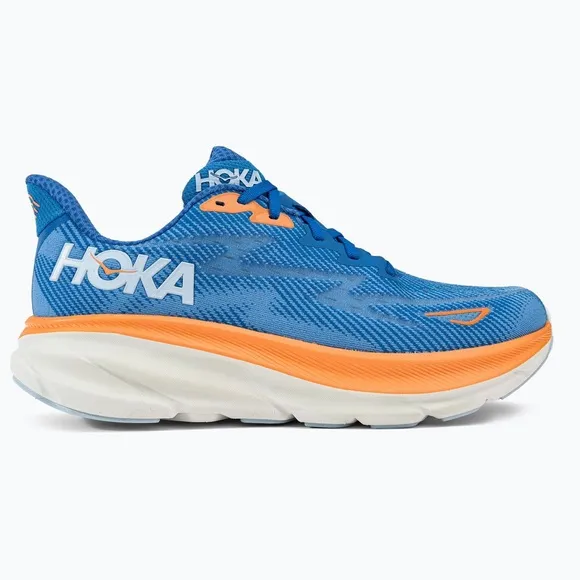 HOKA® M Clifton 9 Men’s Running Shoes in Coastal Sky All Aboard Size 10.5D
