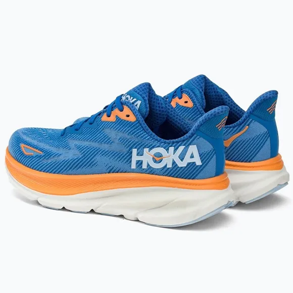 HOKA® M Clifton 9 Men’s Running Shoes in Coastal Sky All Aboard Size 10.5D