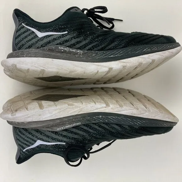 Hoka Mach 5 Black Men's Running Shoes Size 12D Profly  