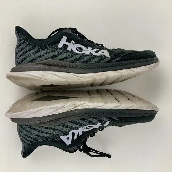 Hoka Mach 5 Black Men's Running Shoes Size 12D Profly  