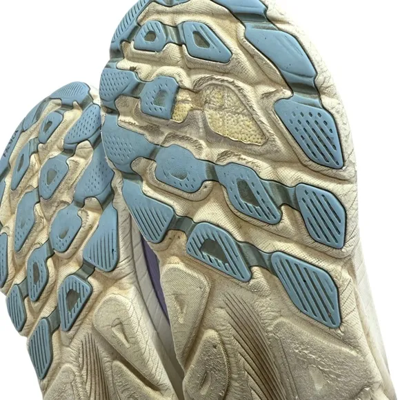 Hoka One Clifton 9 Sunlit Ocean Lilac MistWomens Sz7 Wide Running