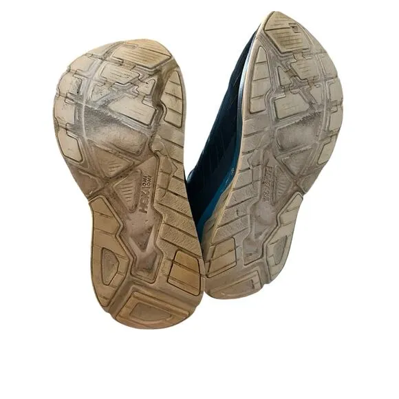 Hoka One One Arahi 4, Size 9 2E, Blue and Orange