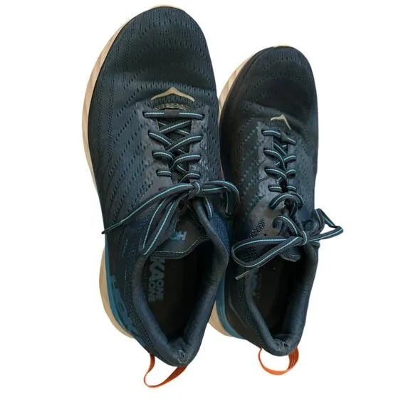 Hoka One One Arahi 4, Size 9 2E, Blue and Orange