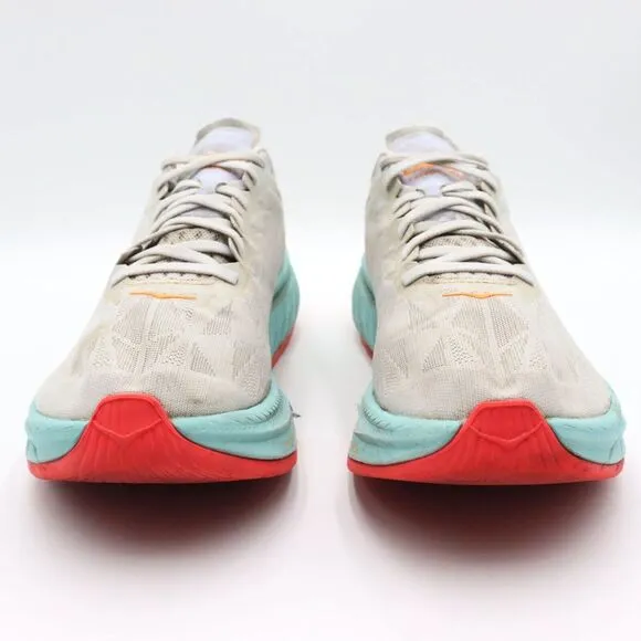 Hoka One One Carbon X 2 Mens 13D US‎ White Running Shoes Sneakers 1113526 WBOR