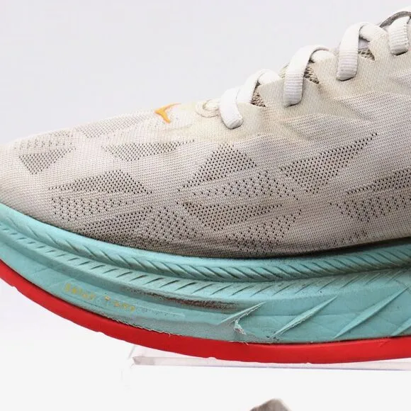Hoka One One Carbon X 2 Mens 13D US‎ White Running Shoes Sneakers 1113526 WBOR