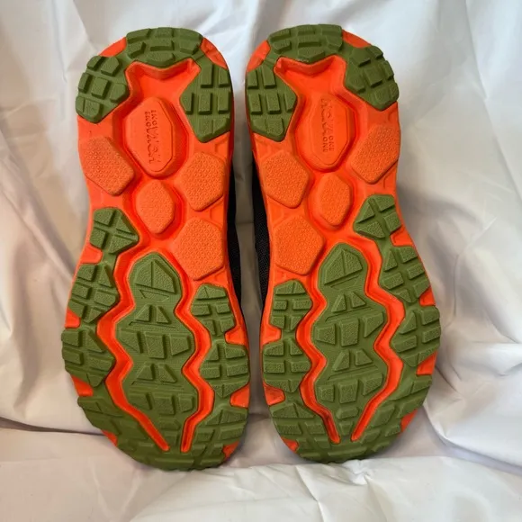 Hoka One One Challenger ATR Trail Running Shoes, Gray/Orange, Men’s Size 8, EUC