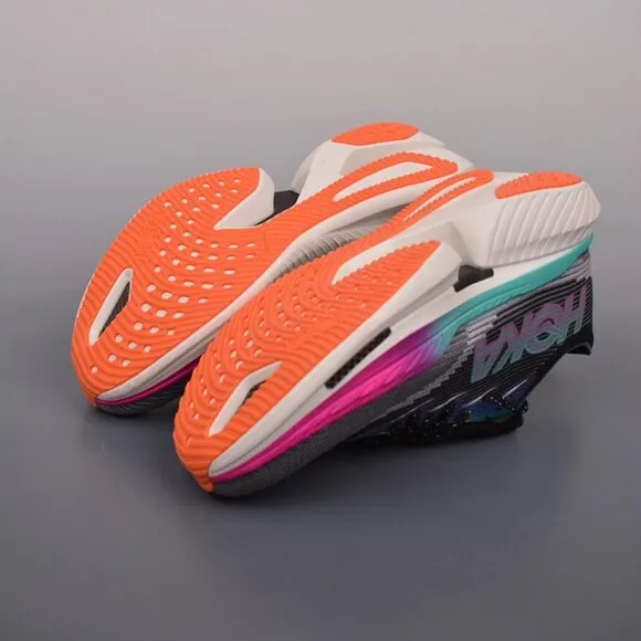 Hoka One One Cielo X1 Shock Absorbing Running Shoes Gray