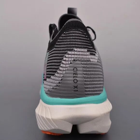 Hoka One One Cielo X1 Shock Absorbing Running Shoes Gray