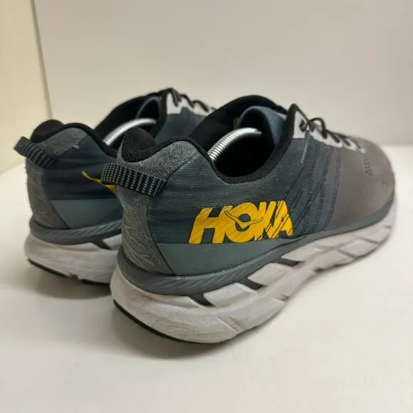 Hoka One One Clifton 6 Road Running Shoes Gray / Blue Gradient Men's Size 14