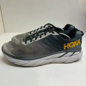 Hoka One One Clifton 6 Road Running Shoes Gray / Blue Gradient Men's Size 14