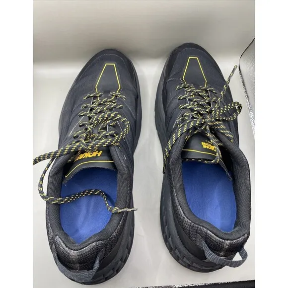 Hoka One One Mens 14 Anthracite Black Speedgoat 4 GTX Gore-Tex Trail Vibram