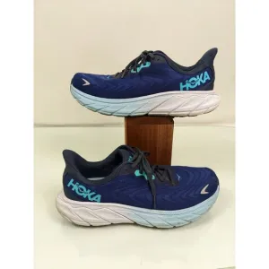 Hoka‎ One One Mens Arahi 6 Running Shoes 1123194 Blue Size 9.5D.