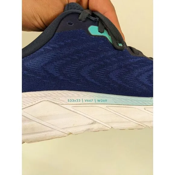 Hoka‎ One One Mens Arahi 6 Running Shoes 1123194 Blue Size 9.5D.