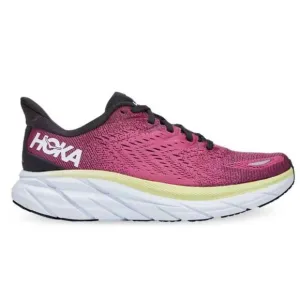 HOKA ONE ONE Clifton 8 'Ibis Rose Pink Green' Running Shoes Size 9.5B