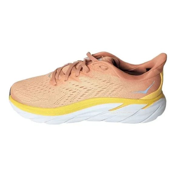 HOKA ONE ONE Clifton 8 'Sun Baked' Running Shoes Size 7B
