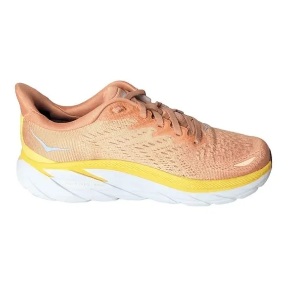 HOKA ONE ONE Clifton 8 'Sun Baked' Running Shoes Size 7B