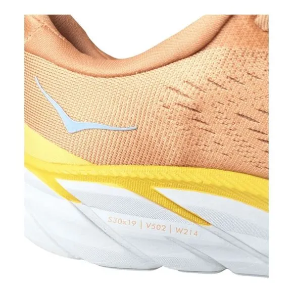 HOKA ONE ONE Clifton 8 'Sun Baked' Running Shoes Size 7B