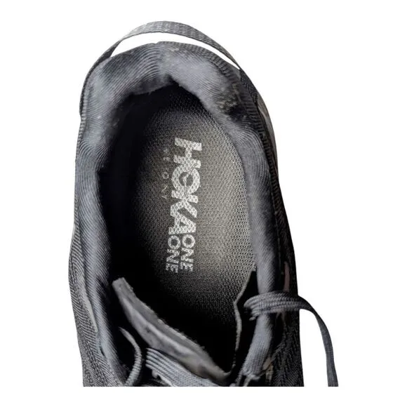 HOKA ONE ONE Elevon 2 &quot;Black Dark Shadow&quot; Running Shoes Size 10