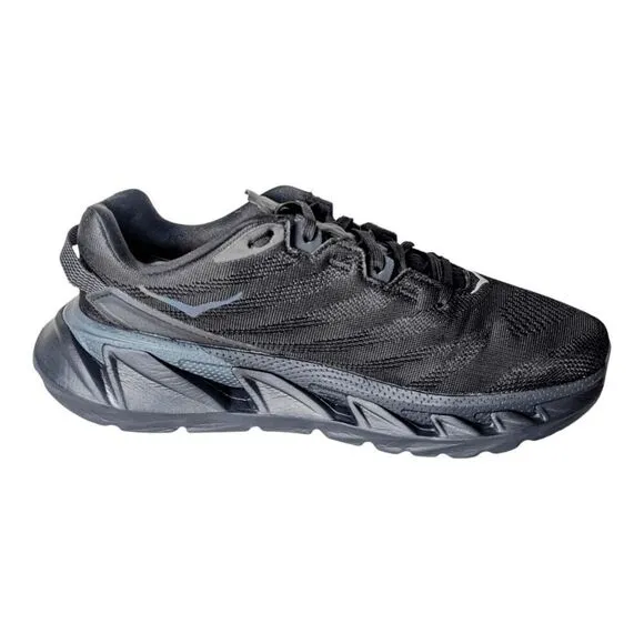 HOKA ONE ONE Elevon 2 &quot;Black Dark Shadow&quot; Running Shoes Size 10