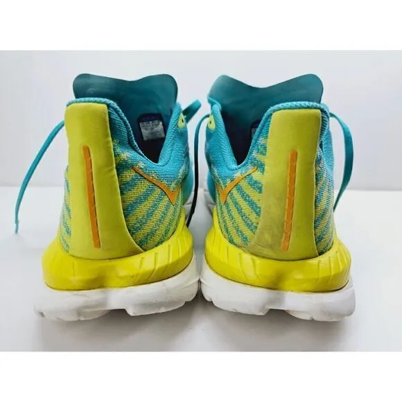 Hoka Women 10 Comfort Shoe, no major rips, details in picture, blue color