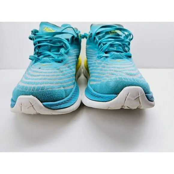 Hoka Women 10 Comfort Shoe, no major rips, details in picture, blue color
