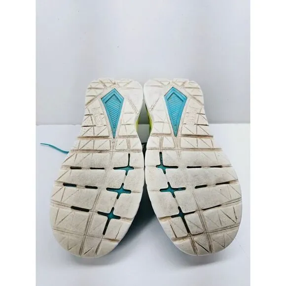 Hoka Women 10 Comfort Shoe, no major rips, details in picture, blue color