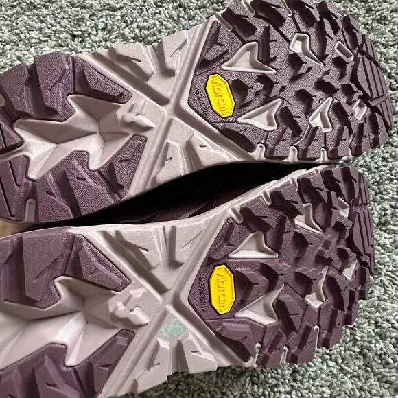 Hoka Women's Anacapa 2 Low GTX Purple Vibram Goretex Shoes Sneaker Size 7.5 NWOT