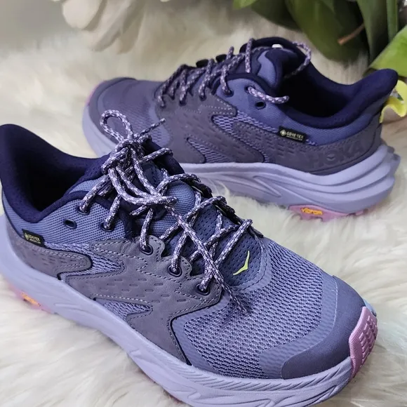 Hoka Z7309 Womens Cosmic Sky Anacapa 2 Low Top GTX Running Shoes Size 6.5 B