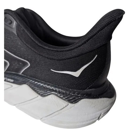 HOKA ONE ONE Arahi 5 &quot;Black/White&quot; Running Shoes Size 9D