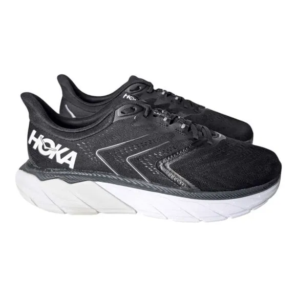 HOKA ONE ONE Arahi 5 &quot;Black/White&quot; Running Shoes Size 9D