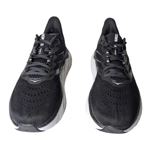 HOKA ONE ONE Arahi 5 &quot;Black/White&quot; Running Shoes Size 9D