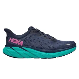 HOKA ONE ONE Clifton 8 &quot;Outer Space Atlantis&quot; Running Shoes Size 7.5B