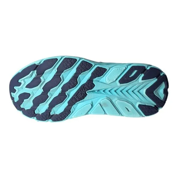 HOKA ONE ONE Clifton 8 &quot;Outer Space Atlantis&quot; Running Shoes Size 7.5B
