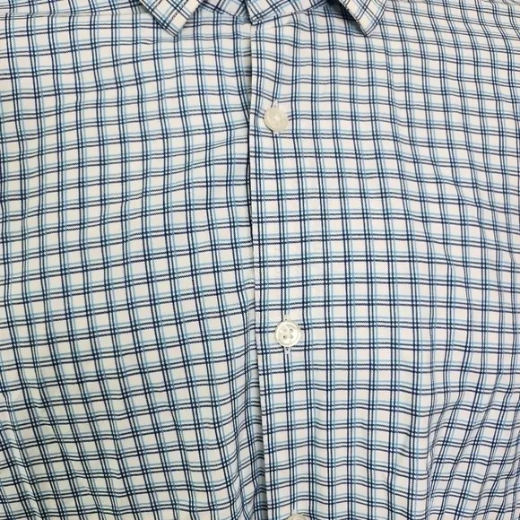 Hugo Boss Sharp Fit Long Sleeve Button Down Shirt Men Size 17