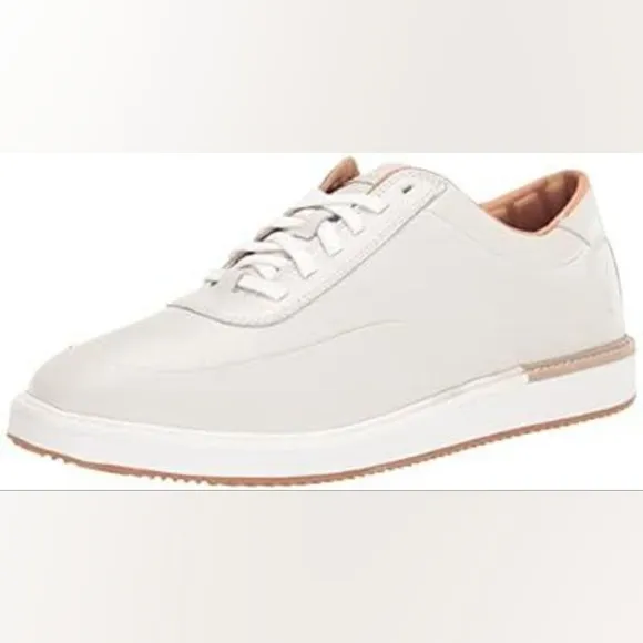 HUSH PUPPIES leather casual shoes oxfords cushioned sneakers white lightweight