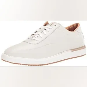 HUSH PUPPIES leather casual shoes oxfords cushioned sneakers white lightweight