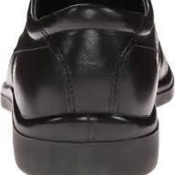 HUSH PUPPIES size 13 WIDE mens leather waterproof casual dress shoes black lace