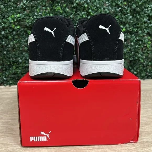 Iconic Black Low Puma Shoes