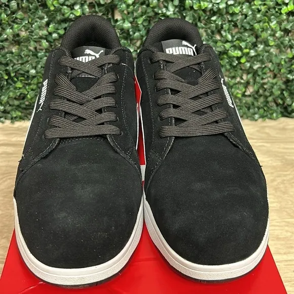 Iconic Black Low Puma Shoes