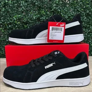 Iconic Black Low Puma Shoes