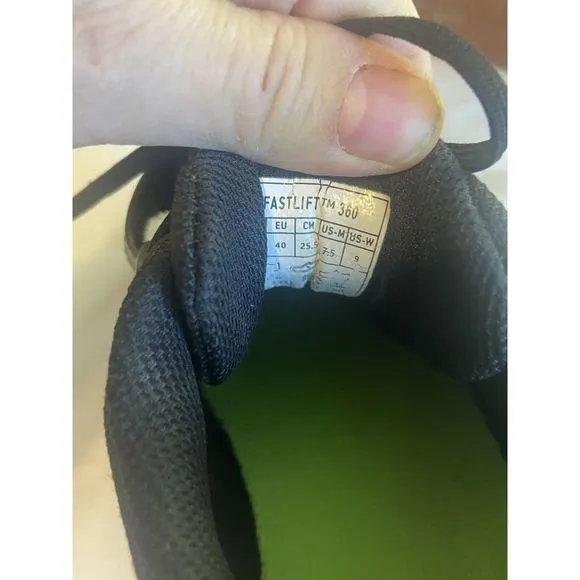 INOV8 Men's Fastlift Gamma 360-‎ All Black-Size 7.5-Excellent Condition