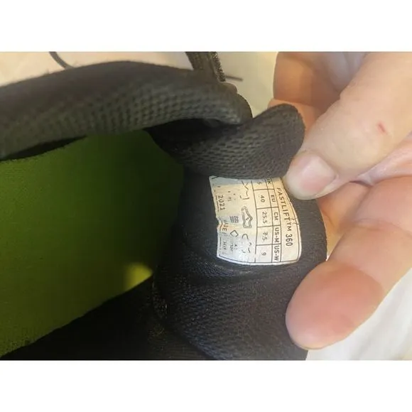 INOV8 Men's Fastlift Gamma 360-‎ All Black-Size 7.5-Excellent Condition